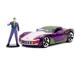 Jada Toys 253255020 - Joker 2009 Chevy Corvette Stingray, 1:24, Die-Cast voertuig