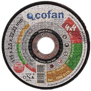 COFAN 10060125 doorslijpschijven 4 x 4
