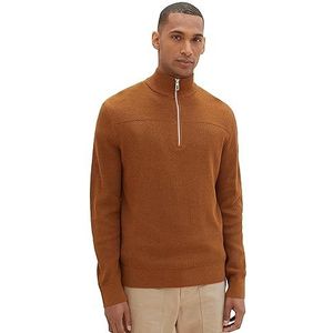 TOM TAILOR Herentrui, 30313 - Equestrian Brown Melange, XL