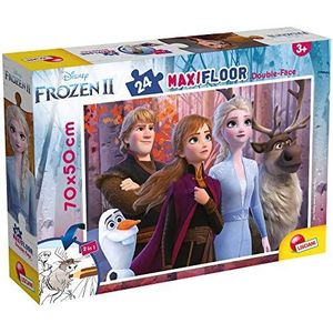 Lisciani - Disney Puzzle DF Maxi Floor 24 Frozen 2 De ijskoningin kinderen 86658