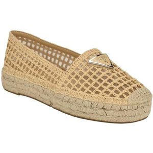 GUESS Mones Ballet Flat voor dames, Licht Natuurlijk 111, 39 EU