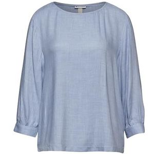 STREET ONE Gemêleerde blouse, Origineel blauw, 46
