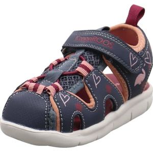 KangaROOS K-Mini Lind EV Sandalen voor jongens en meisjes, Grisaille/Dusty Rose, 22 EU, Grisaille Dusty Rose, 22 EU