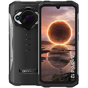 DOOGEE S98 Pro Outdoor Smartphone 8GB + 256GB met warmtebeeldcamera, 48MP Camera+20MP Nachtzichtcamera, 6000mAh, IP68 IP69K off-road mobiele telefoon 4G, Android 12 Helio G96, 6.3 FHD-scherm, NFC
