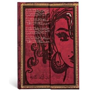 Paperblanks Dagboek met harde kaft Amy Winehouse, Tears Dry | Ongevoerd | Mini (100 × 140 mm)