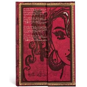 Paperblanks Dagboek met harde kaft Amy Winehouse, Tears Dry | Ongevoerd | Mini (100 × 140 mm)