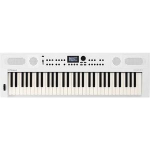 Roland GO:KEYS 5 Music Creation Keyboard | 61-Noten Klavier | ZEN-Core Engine met Meer dan 1.000 Ingebouwde Sounds | Geïntegreerde Stereo Speakers | Microfooningang – Wit