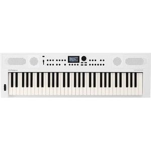 Roland GO:KEYS 5 Music Creation Keyboard | 61-Noten Klavier | ZEN-Core Engine met Meer dan 1.000 Ingebouwde Sounds | Geïntegreerde Stereo Speakers | Microfooningang – White
