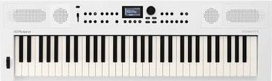 Roland GO:KEYS 5 Music Creation Keyboard | 61-Noten Klavier | ZEN-Core Engine met Meer dan 1.000 Ingebouwde Sounds | Geïntegreerde Stereo Speakers | Microfooningang – Wit