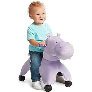 Peuterspeelgoed 2-3, babyspeelgoed voor kinderen, een jaar oud meisje verjaardagscadeaus en 1 jaar oude jongen geschenken, Radio Flyer Holly The Rolling Hippo, voor leeftijden 1-3 jaar, paars