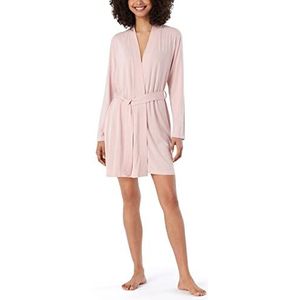 Schiesser Bad- en ochtendjas voor dames, modal - Interlock, Rosé_178420, S