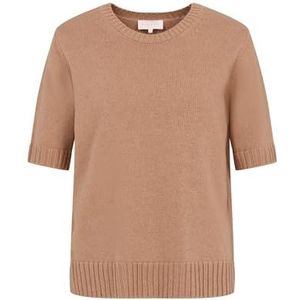 Bugatti Trui - Beige - Korte Mouwen - Ronde Hals - Zonder Capuchon