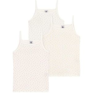 Petit Bateau Bretelhemden (3 stuks) meisjes, Variant 1:, 8 Jaren