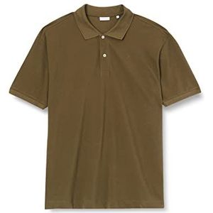 Seidensticker heren polo trui, olijf, S