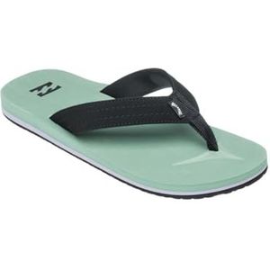 Billabong - All Day Slice Slippers - Zwart - Synthetisch Nubuck - Comfortabel