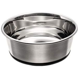 HUNTER Roestvrijstalen voerbak - voor honden en katten, zilver
