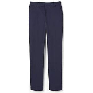 French Toast Broek van keperstof, relaxed fit, voor jongens, met verstelbare taille, Marineblauw, 6