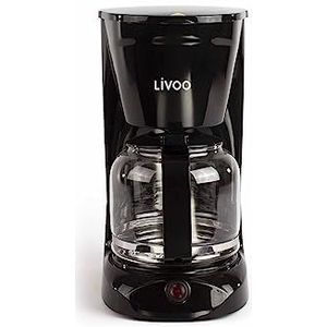Livoo Koffiezetapparaat 15 kopjes - Filterkoffiezetapparaat - Zwart