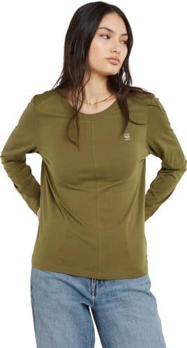 G-Star - D24514-4107-735 - T-shirt - Groen - Korte Mouwen - Biologisch Katoen