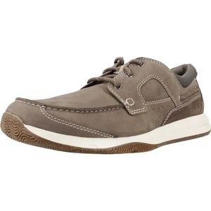 Clarks Heren Sailview Lace, Taupe Nubuck, 6 UK, Taupe Nubuck, 39.5 EU