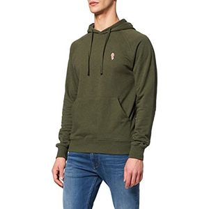 REVOLUTION Mens 2056 Sweatshirt, Army-Mel, XL