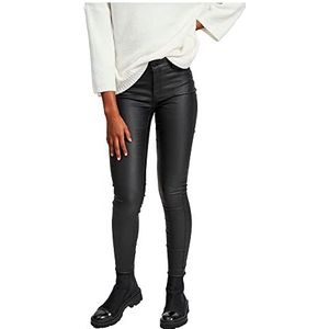 Vila Skinny Fit Jeans Coated voor dames, zwart (zwart), S