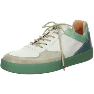 Think! Heren JOEKING 3-000642 chroomvrij gelooid duurzaam vervangbaar voetbed sneaker, 1010 Bianco/Combi, 43,5 EU, 1010 Bianco Combi, 43.5 EU