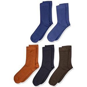 MINYMO Uniseks kindersokken van bamboeviscose (verpakking van 5 stuks), total eclipse, 23-26 EU