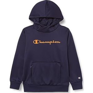 Champion Legacy Legacy American Tech B - Storm Fleece Sweatshirt met capuchon, maritiem, 9-10 jaar kinderen FW23, Blu Marittimo