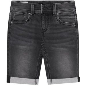 Pepe Jeans Slim Gymdigo Short Jr Shorts voor kinderen, grijs (Denim-UH3), 12 jaar, grijs (denim-uh3), 12 Jaren