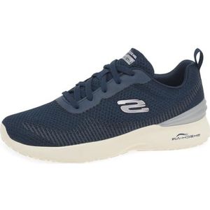 Skechers Skech-air Dynamight-Splendid Path Sneaker voor dames, Navy Mesh Lavendel Trim, 35 EU
