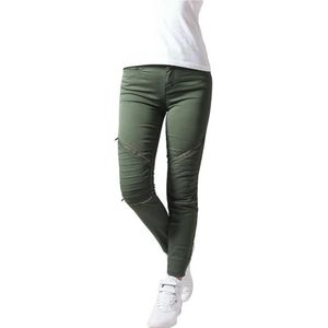 Damesbroek - Urban Classic - Stretch Biker - 5-Pocket Stijl - Medium Taille