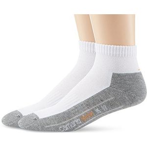 Camano Sportsokken voor heren, 2 stuks, wit (white 1), 35/38 EU