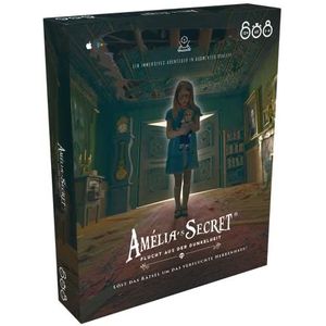 XD Production | Amelia's Secret: Ontsnappen uit de duisternis | Familiespel | Raadselspel | 1-4 spelers | Vanaf 12+ jaar | 60+ minuten | Duits