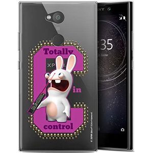 Beschermhoes voor Sony Xperia L2, 5,7 inch, zeer dun, konijntje in controle