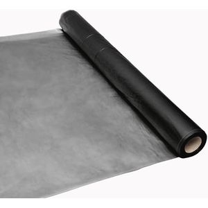 WERKA PRO Afdekzeil, zwart, 300 µ, multifunctioneel, 2 x 10 m