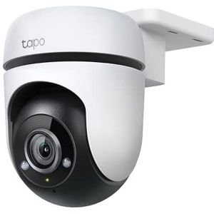 TP-Link Tapo C500 Draadloze bewakingscamera voor buiten 360 graden resolutie 1080p bewegingsdetectie nachtzicht tot 30 m biweg audio sirene compatibel met Alexa en Google FHD 1080P360