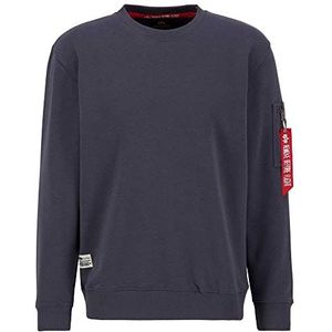 Alpha Industries USN Blood Chit Sweatshirt voor Mannen Greyblack