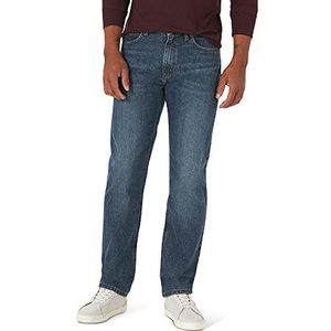 Lee Regular Fit Straight Leg Jeans voor heren, Lieutenant, 33W / 32L