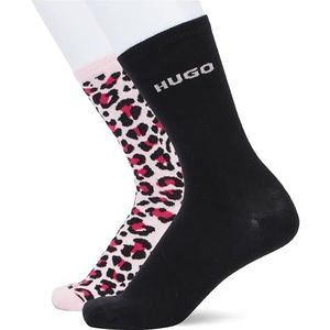 HUGO Regular Sokken voor dames, Licht/Pastel Pink681, 35-38 EU
