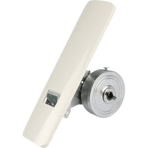Riemwikkelaar incl. design-afdekplaat gatafstand 135 mm - 185 mm traploos voor rolluiken/rolluiken (voor riemen van 20-24 mm) [616]