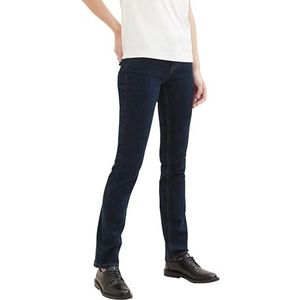 TOM TAILOR Alexa Straight Jeans voor dames, 10115 - Clean Rinsed Blue Denim, 25W / 30L