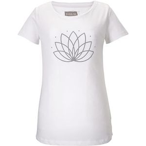 G.I.G.A. DX Dames t-shirt GS 37 WMN TSHRT GOTS, brilliant white, 44, 41163-000