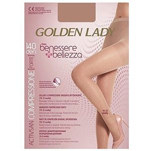 Golden Lady Wellness en schoonheid kniekousen 140den kleur Playa maat XL