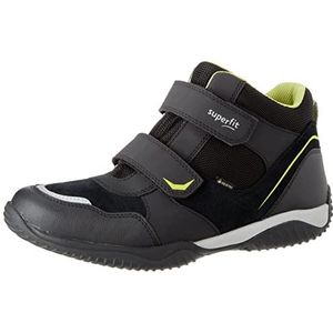 Superfit Storm sneakers, zwart/lichtgroen 0020, 34 EU