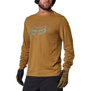 Fox Racing Ranger Dri Release Mountainbike-shirt met lange mouwen, caramel, S