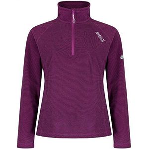 Regatta Dames Montes lichtgewicht halve rits mini streep microfleece fleece, BlueberryPie, 10