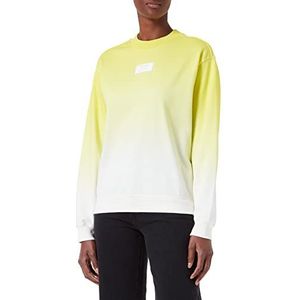 HUGO Demorola_3 Sweatshirt, Bright Yellow735, Niet gedistribueerd