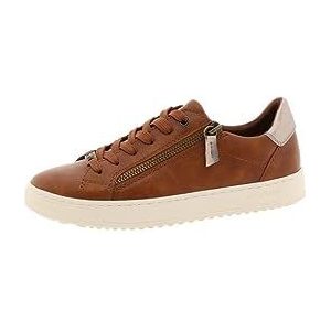 TOM TAILOR Dames 5390470027 Sneakers, bruin, 37 EU