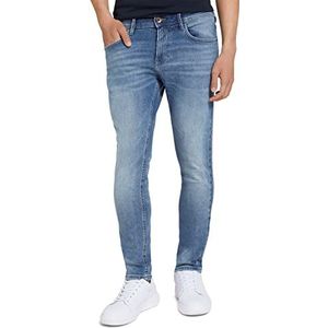 TOM TAILOR Denim Mannen jeans 202212 Culver Skinny, 10118 - Used Light Stone Blue Denim, 28W / 30L